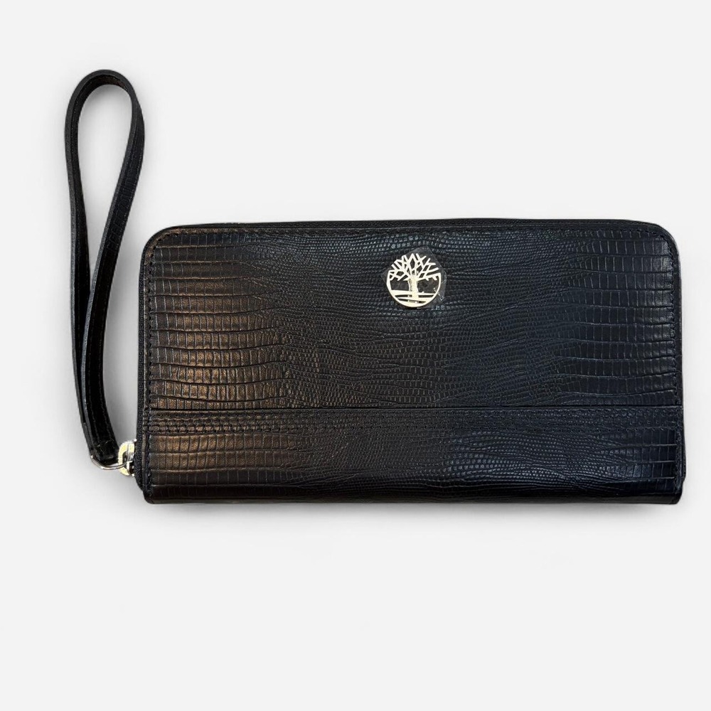 NWT Genuine Leather Timberland Black Wallet